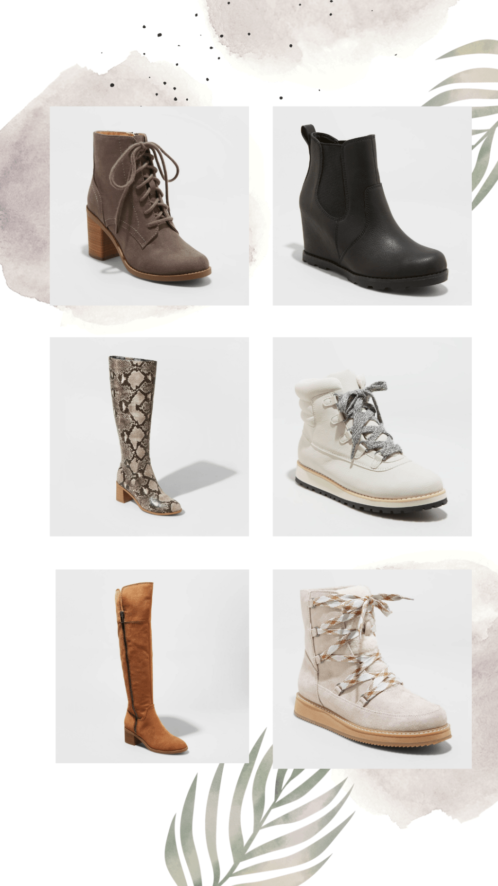 Must-have Fall Boots from&nbsp;Target