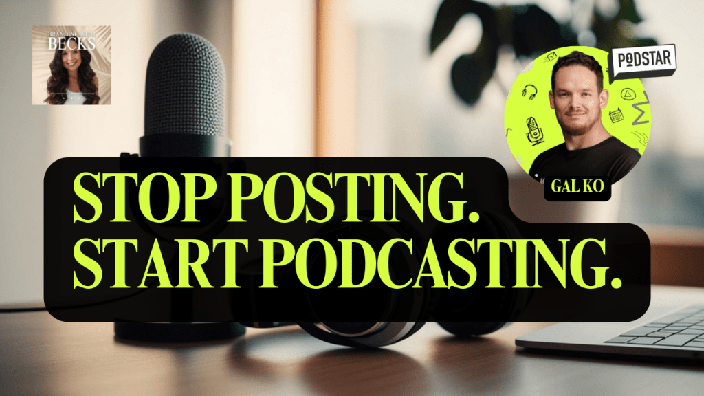 Founder-Led Marketing: Boost Visibility with&nbsp;Podcasting